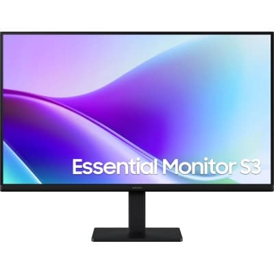 Монiтор Samsung 24" Essential S3 LS24F320 (LS24F320GAIXUA) IPS Black 120Hz