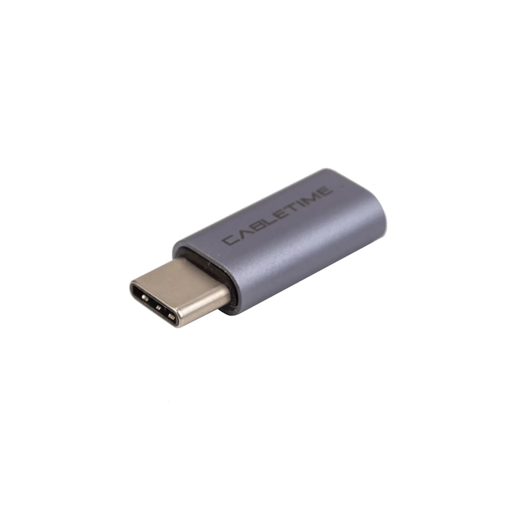 Перехідник USB-C F to USB-C M USB 3.0 Cabletime (CA913718)