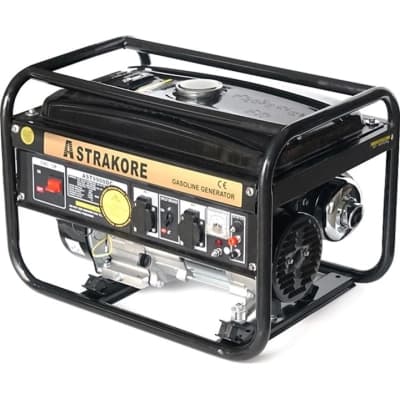 Генератор ASTRA KOREA PREMIUM COPPER 2.5KW, 220V, ручний стартер, 15л, (AST9900DCPC)