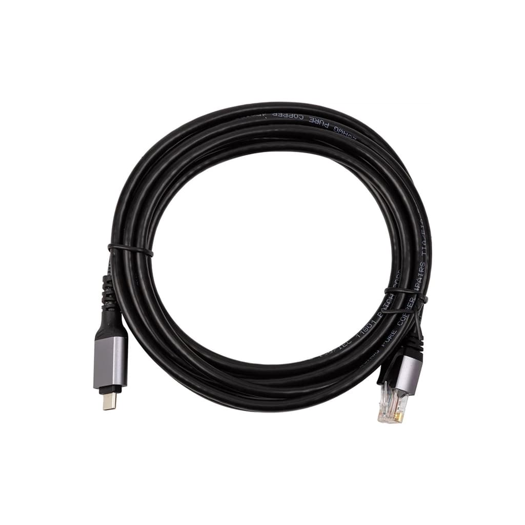 Дата кабель USB-C to RJ45 Ethernet 3.0m PowerPlant (CA914937)