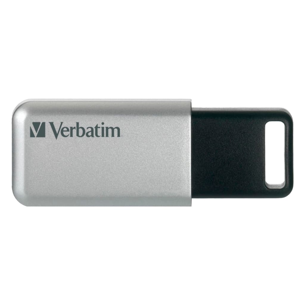 USB флеш накопичувач Verbatim 64GB Secure Pro with 256 AES USB 3.2 (98666)