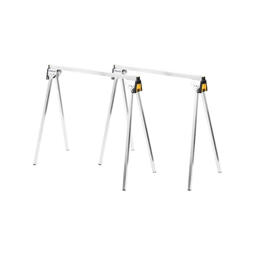 Верстак Stanley козли складані металеві, 2 штуки, 736x424x855 мм, макс 340 кг (STST81337-1)