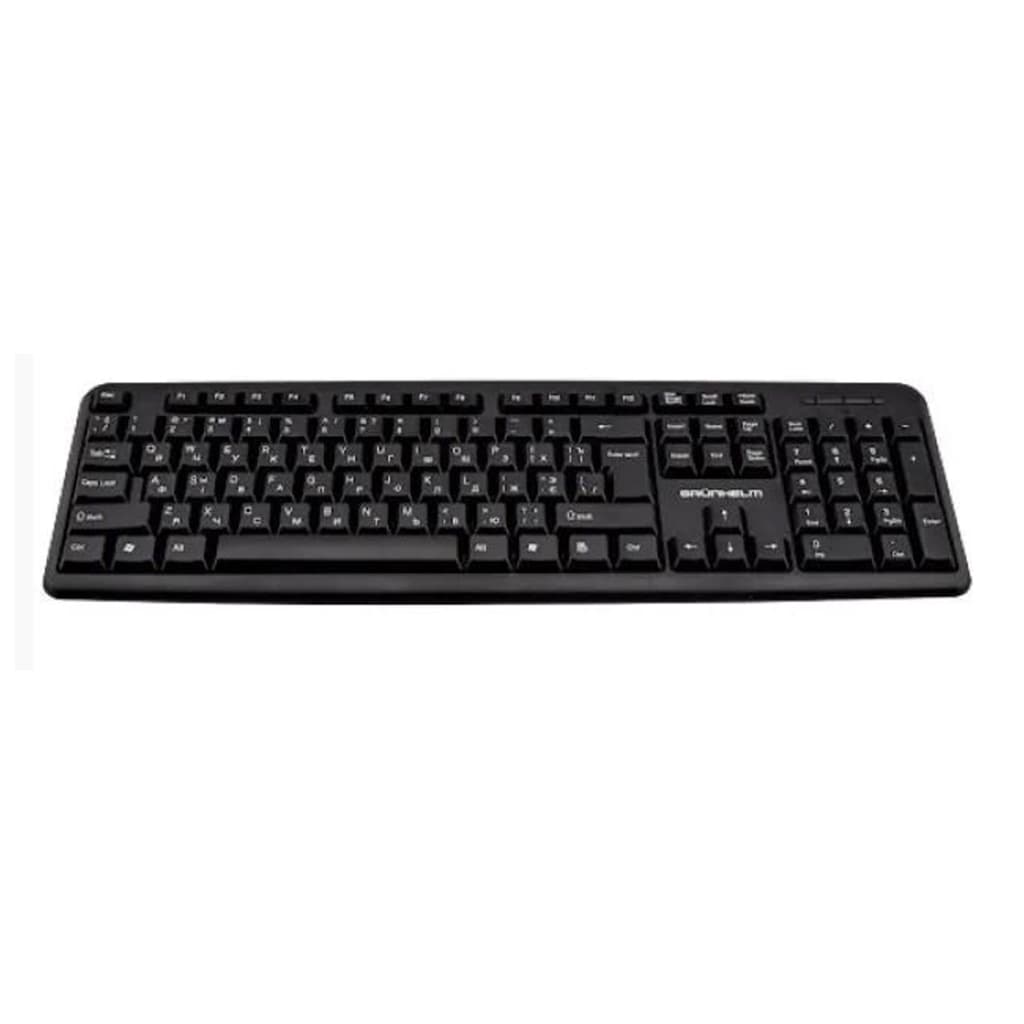 Клавіатура Grunhelm KB-101WD USB UA Black (109327)