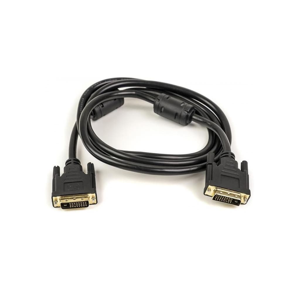 Кабель мультимедійний DVI M to DVI M 1.5m 24+1pin ferrite PowerPlant (CA910854)