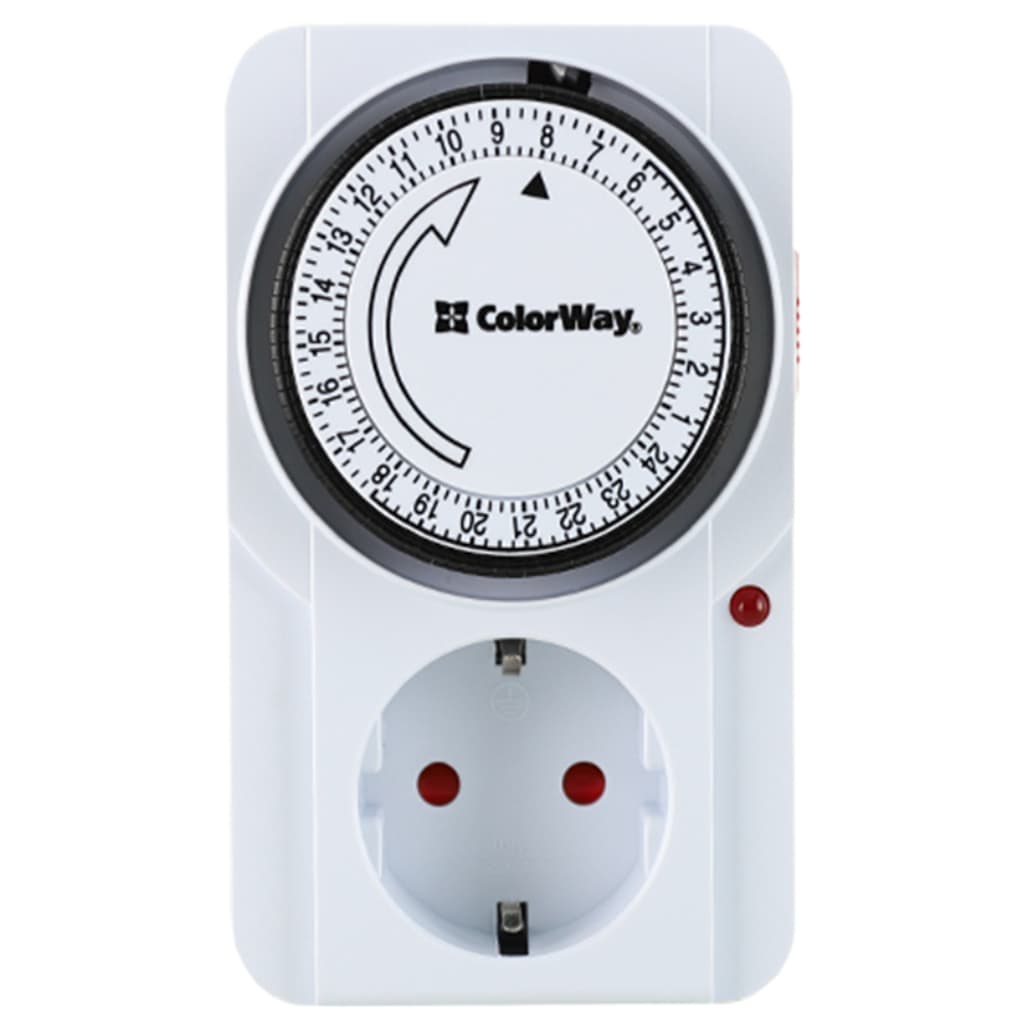 Таймер-розетка ColorWay CW-STM01-24H