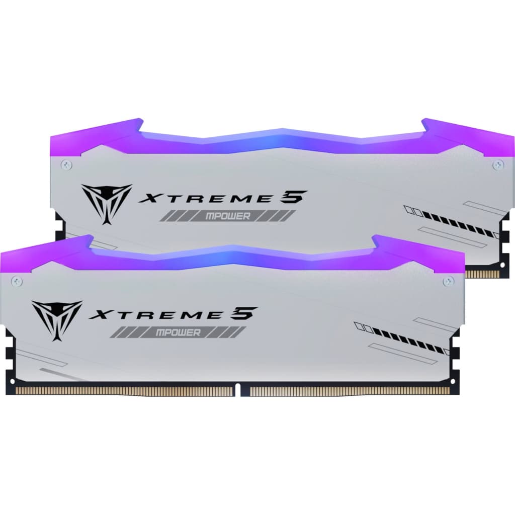 Модуль пам'яті для комп'ютера DDR5 32GB (2x16GB) 8000 MHz Viper Xtreme 5 MPOWER RGB Patriot (PVXR532G80C38KM)