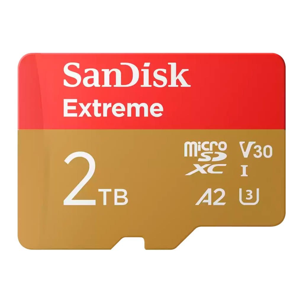 Карта пам'яті SanDisk 2TB microSDXC class 10 UHS-I U3 V30 A2 Extreme (SDSQXAV-2T00-GN6MA)