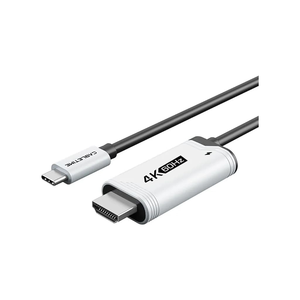 Кабель мультимедійний USB-C to HDMI M 2.0m PD100W 4K60Hz Cabletime (CA915798)
