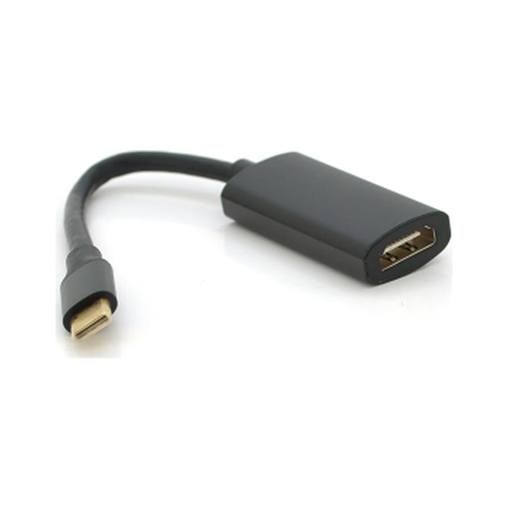 Перехідник USB-C to HDMI F 0.15m black-gray Voltronic (YT-Type-C(M)/HDMI(F)-15cm)