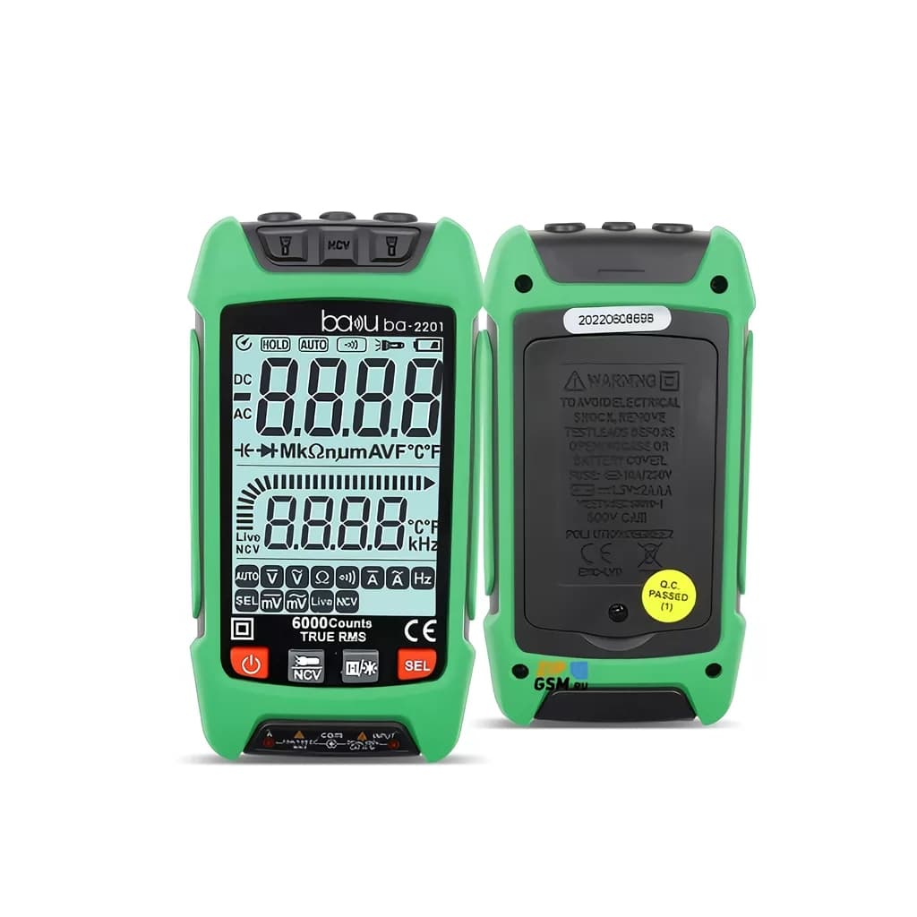 Цифровий мультиметр Baku Ba-2201 V, A, R (Ba-2201)