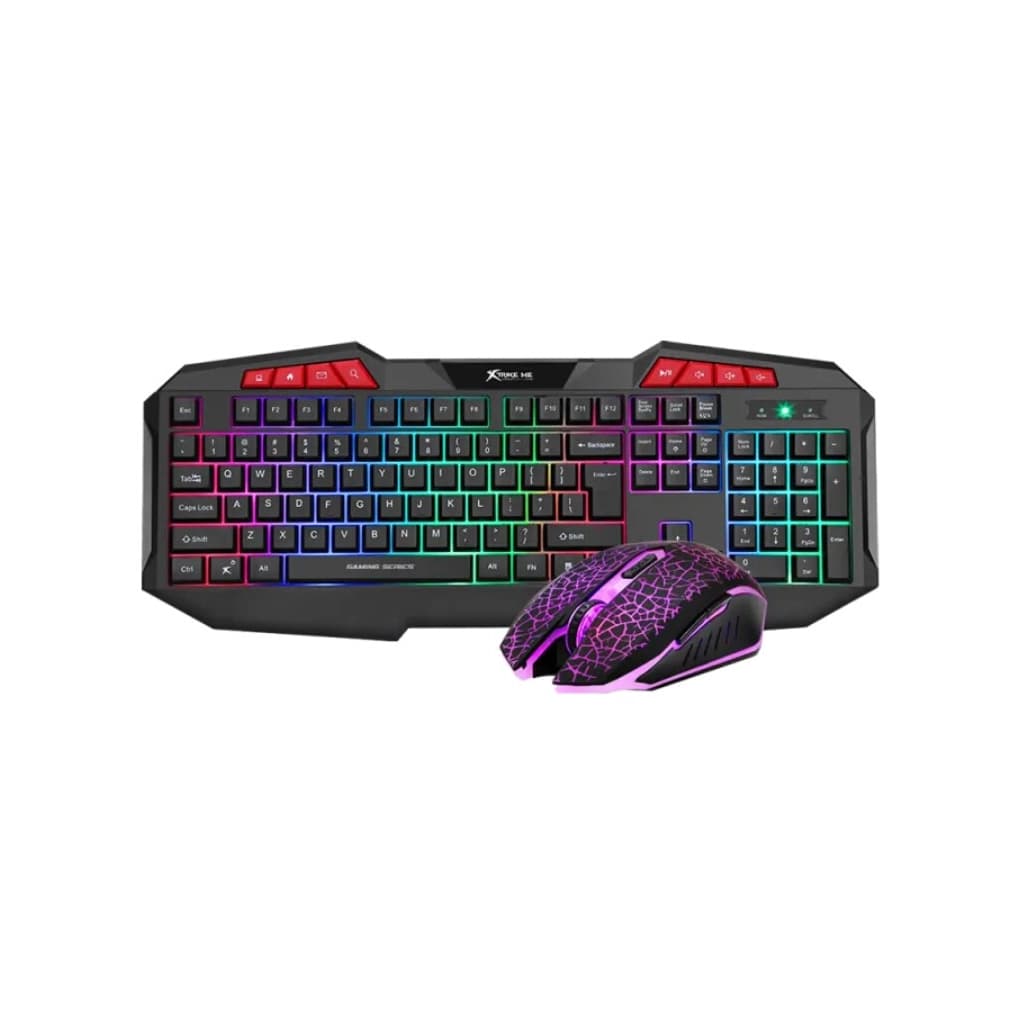 Комплект Xtrike ME MK-503 USB Black (MK-503)