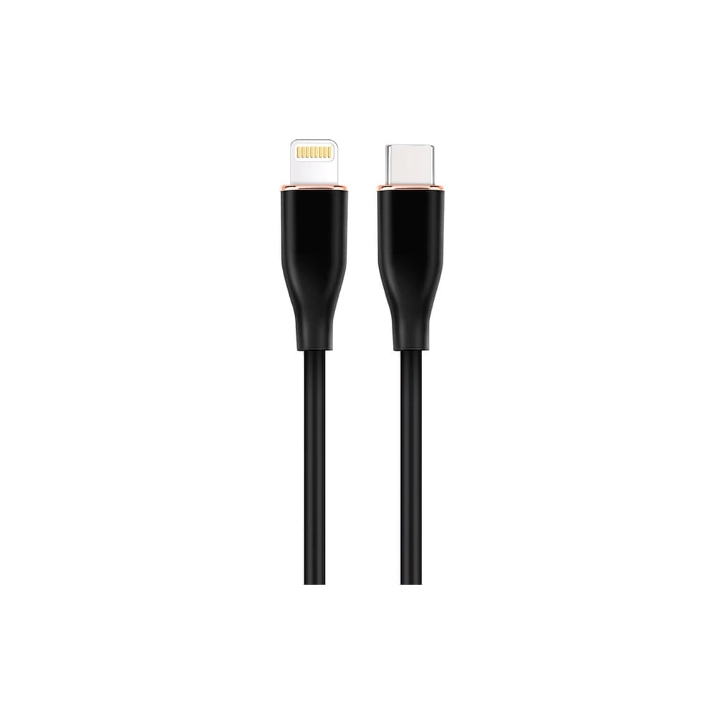 Дата кабель USB 2.0 AM to Lightning 1.5m 2.25A Cablexpert (CC-USB2S-CM8PM-1.5M-BK)