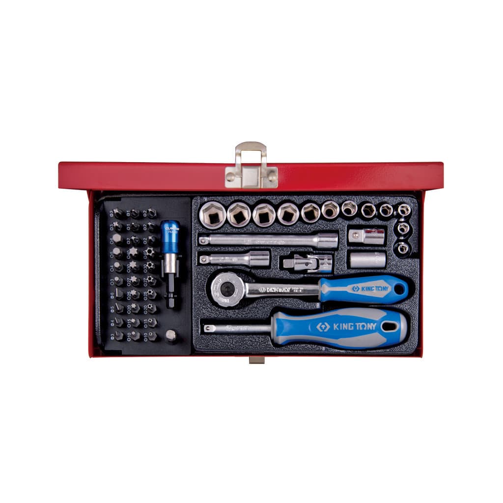 Набір інструментів KING TONY 1/4" 51 шт. (2551MR)