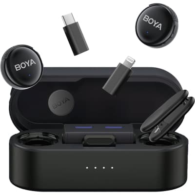 Мікрофон Boya LINK 3-01 Type-C/TRS/Lightning Black (LINK 3-01)
