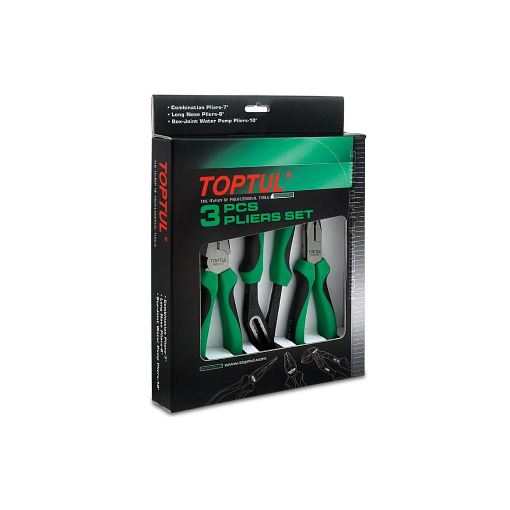Плоскогубці Toptul 3шт. (GAAE0303)