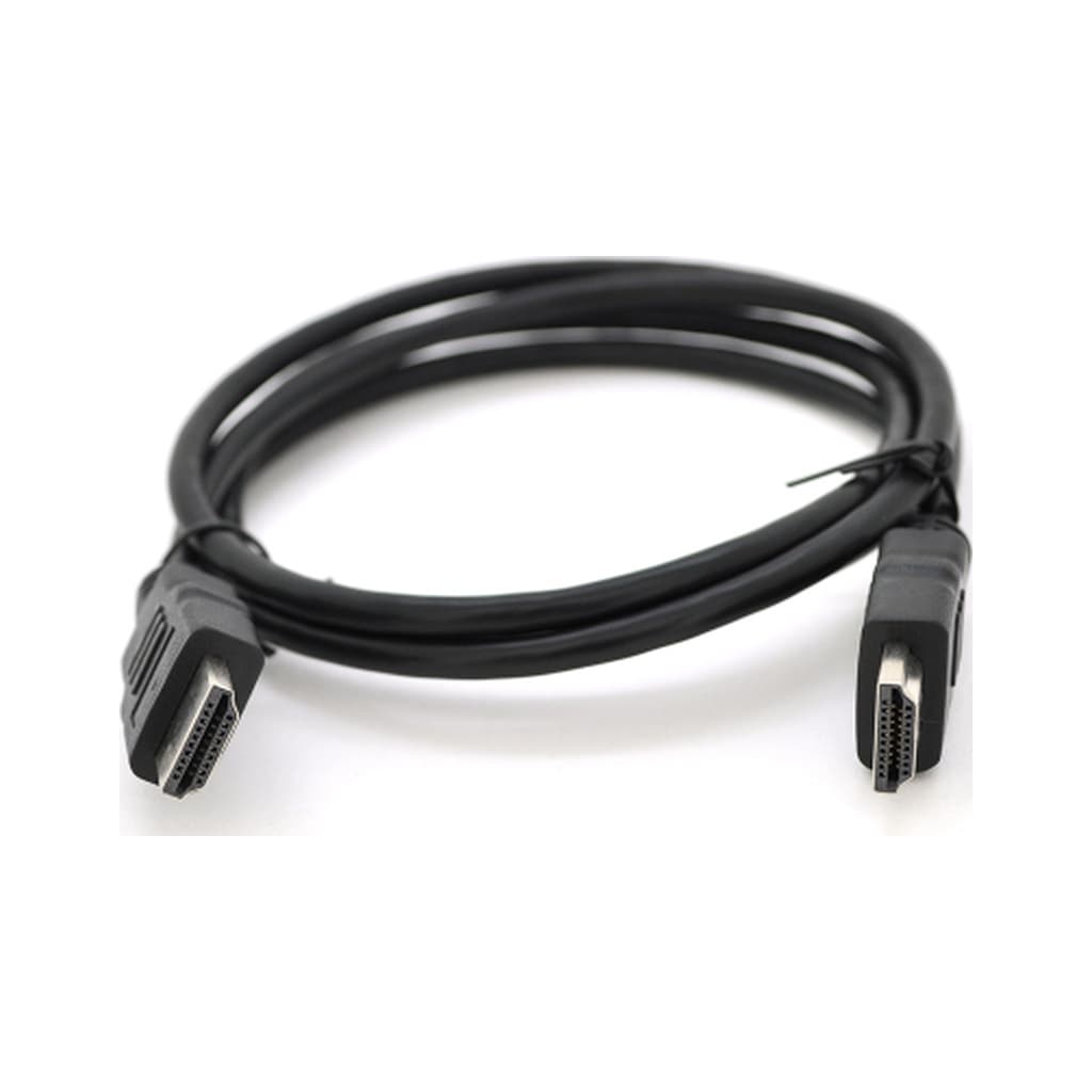 Кабель мультимедійний HDMI M to HDMI M 1.2m V1.4 black Merlion (YT-HDMI(M)/(M)-1.2mW-H181)