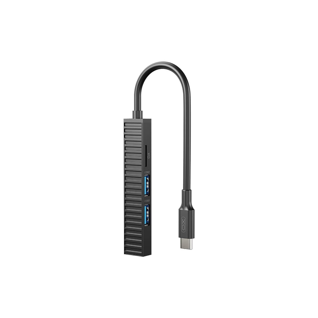 Концентратор XO USB-C 4-in-1 порти XO HUB014B.black (HUB014B.black)