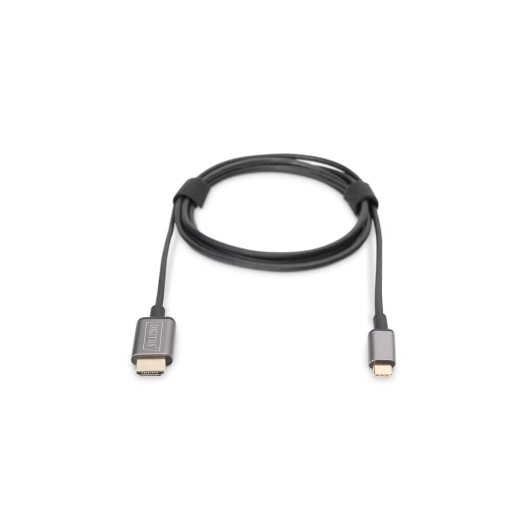 Кабель мультимедійний USB-C to HDMI M 1.8m UHD 4K Digitus (DA-70821)