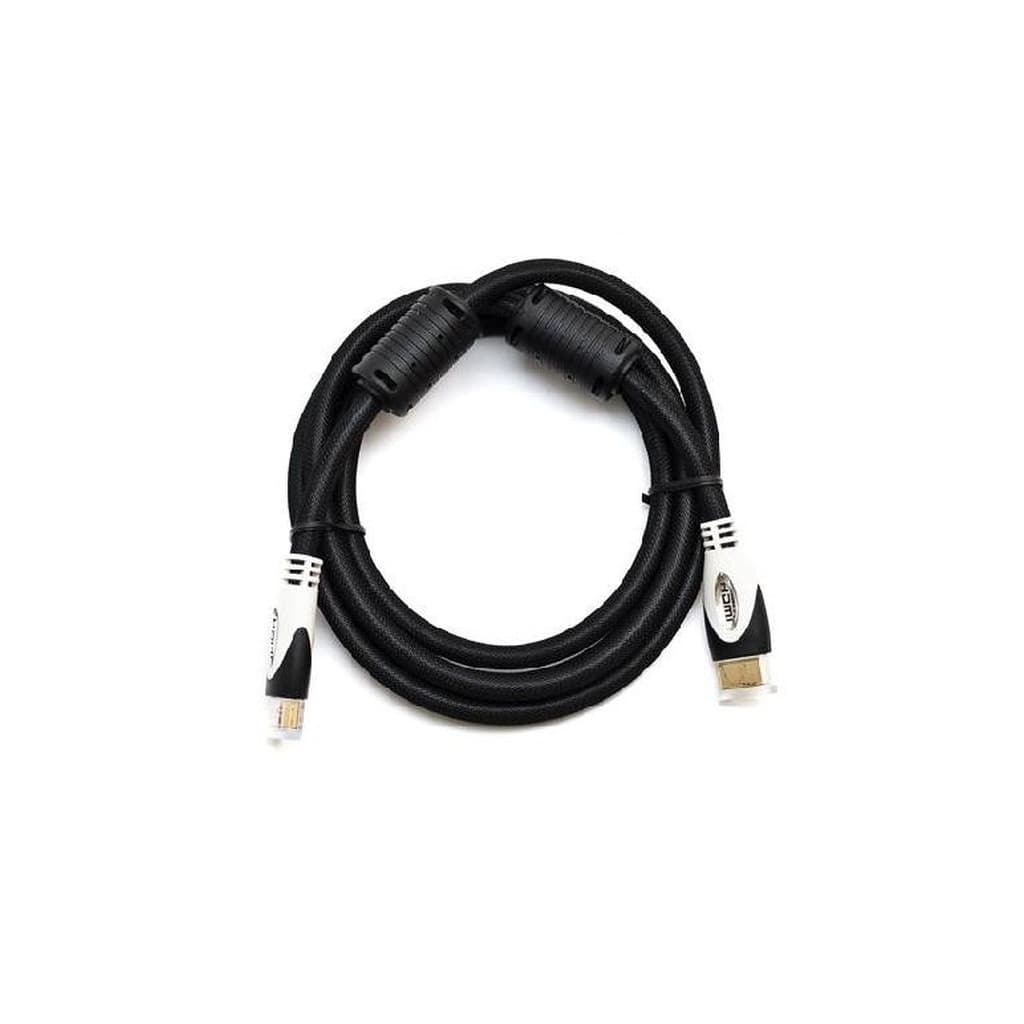 Кабель мультимедійний HDMI M to HDMI M 5.0m ferrite Gresso (2000700002234)