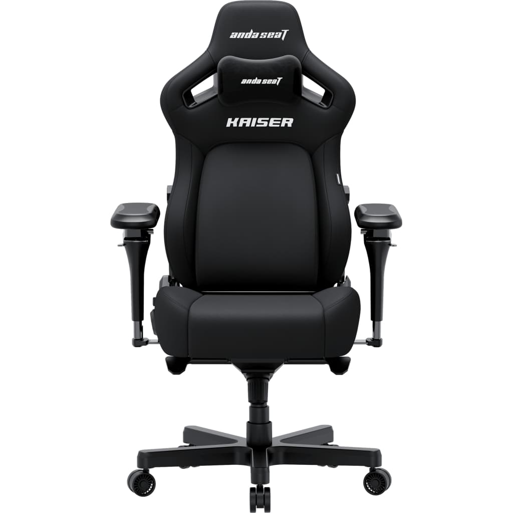 Крісло ігрове Anda Seat Kaiser 4 V2 PVC Size XL Black (AD12YDDC-XLL-20-B-PV/C-03)