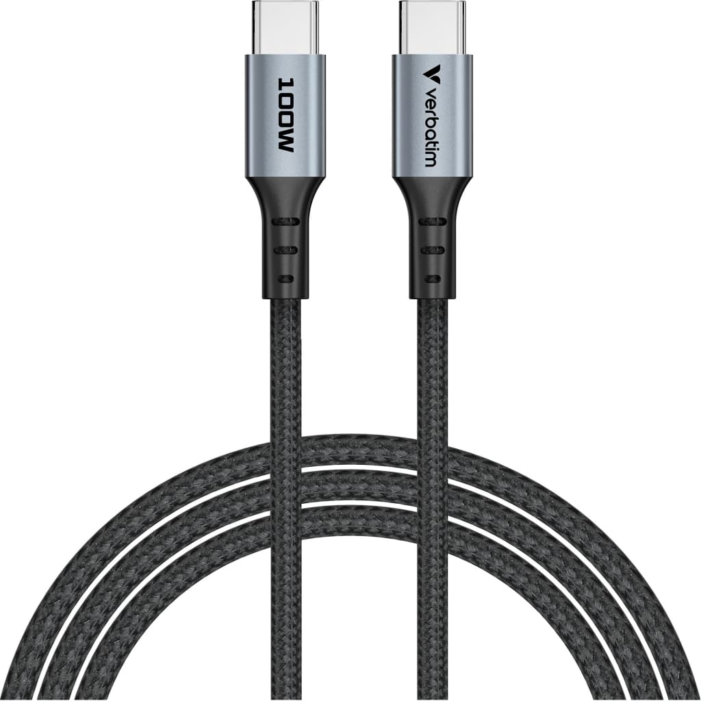 Дата кабель USB-C to USB-C 1.2m 60W black Verbatim (31845)