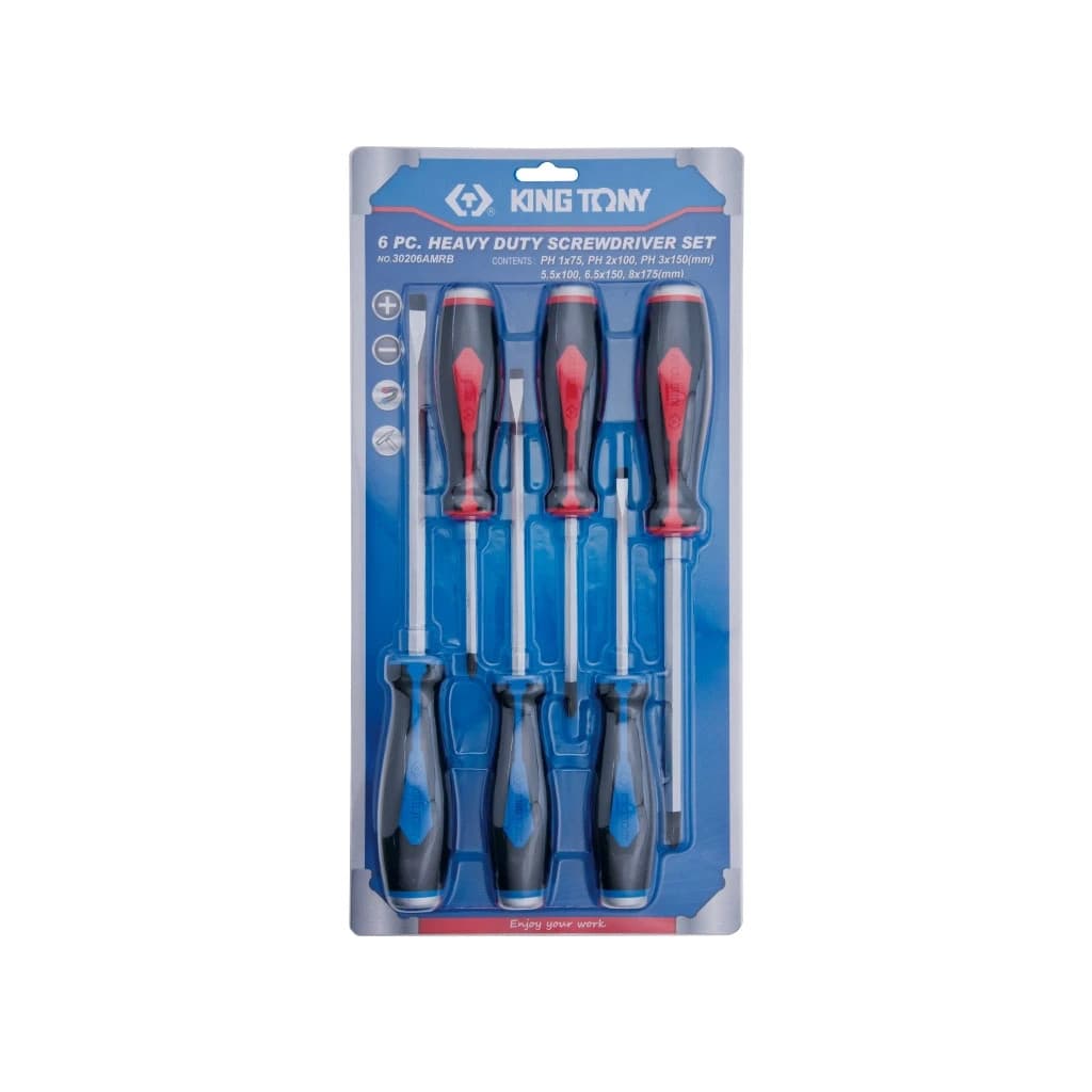 Набір викруток KING TONY 6 шт. (30206AMRB)