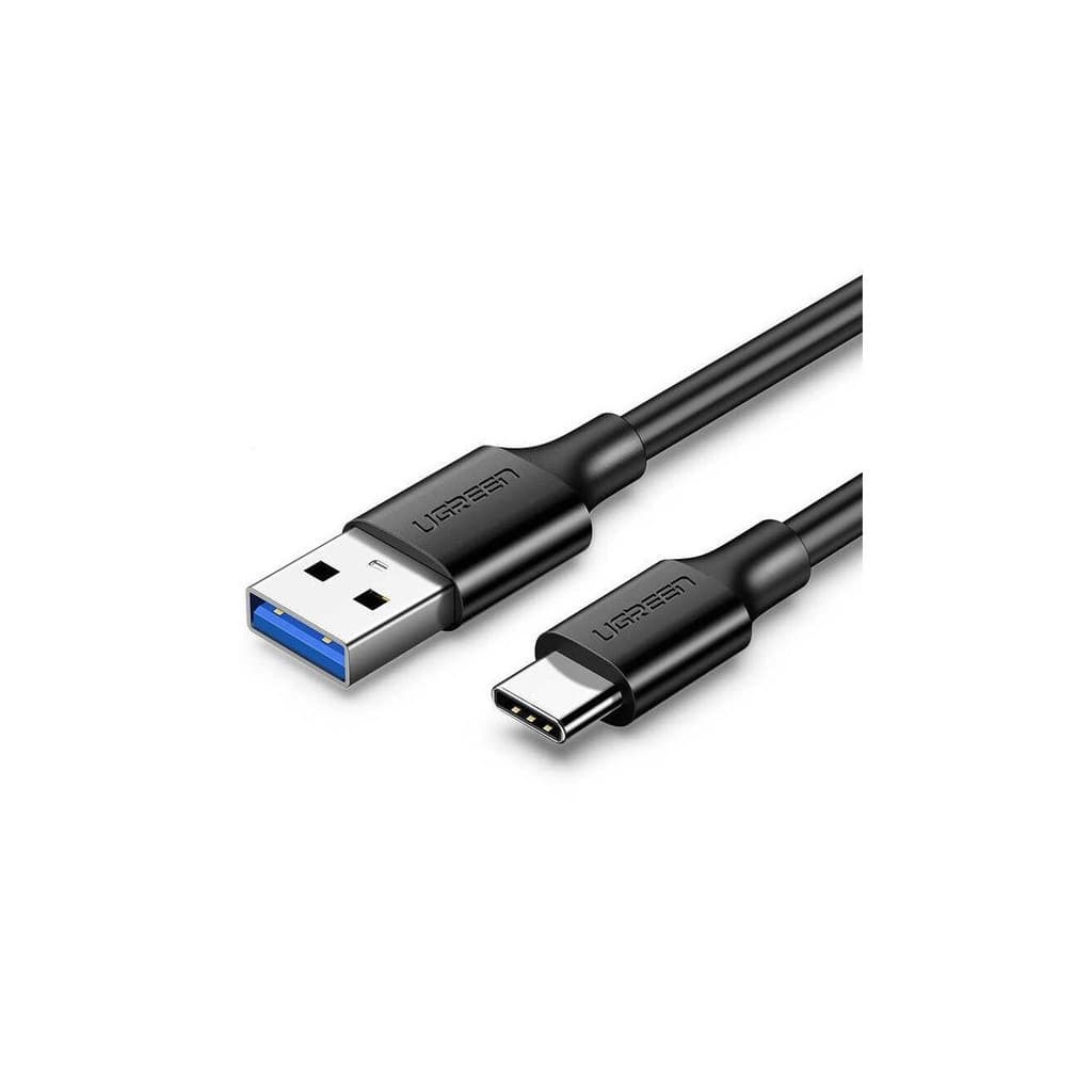 Дата кабель USB 3.0 AM to USB-C 1.0m US184 Black Ugreen (20882)