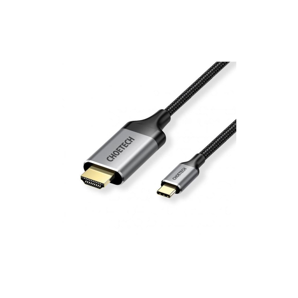Кабель мультимедійний USB-C to HDMI M 1.8m 4K60Hz Choetech (CH0021-BK)
