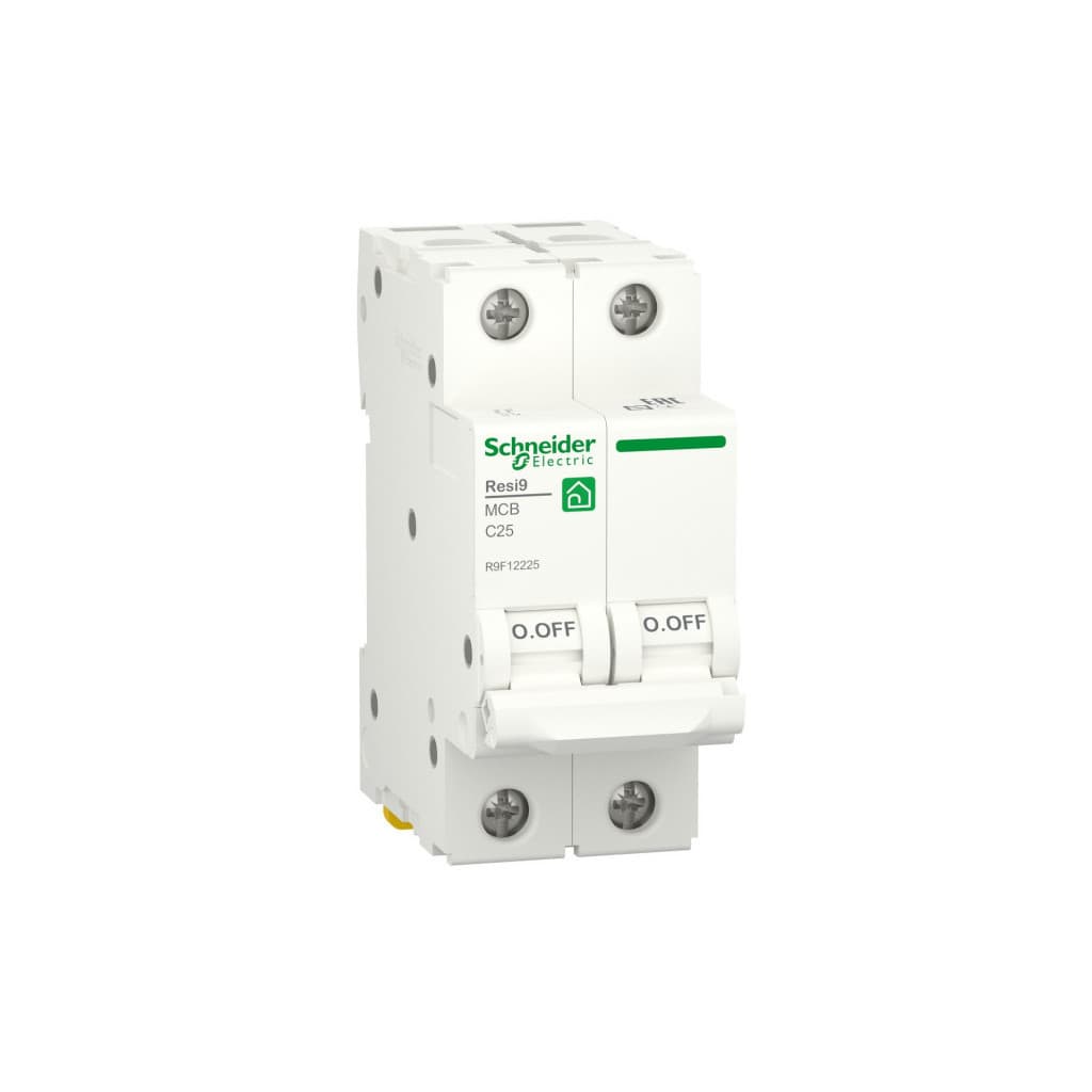 Автоматичний вимикач Schneider Electric RESI9 6kA 2P 25A C (R9F12225)