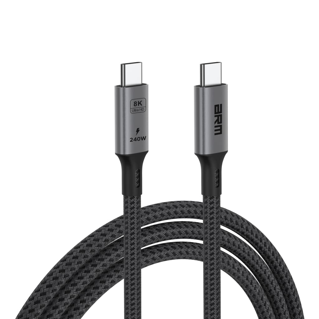 Дата кабель USB-C to USB-C 1.0m USB4 40Gbps 240W 8K60Hz black Armorstandart (ARM81921)