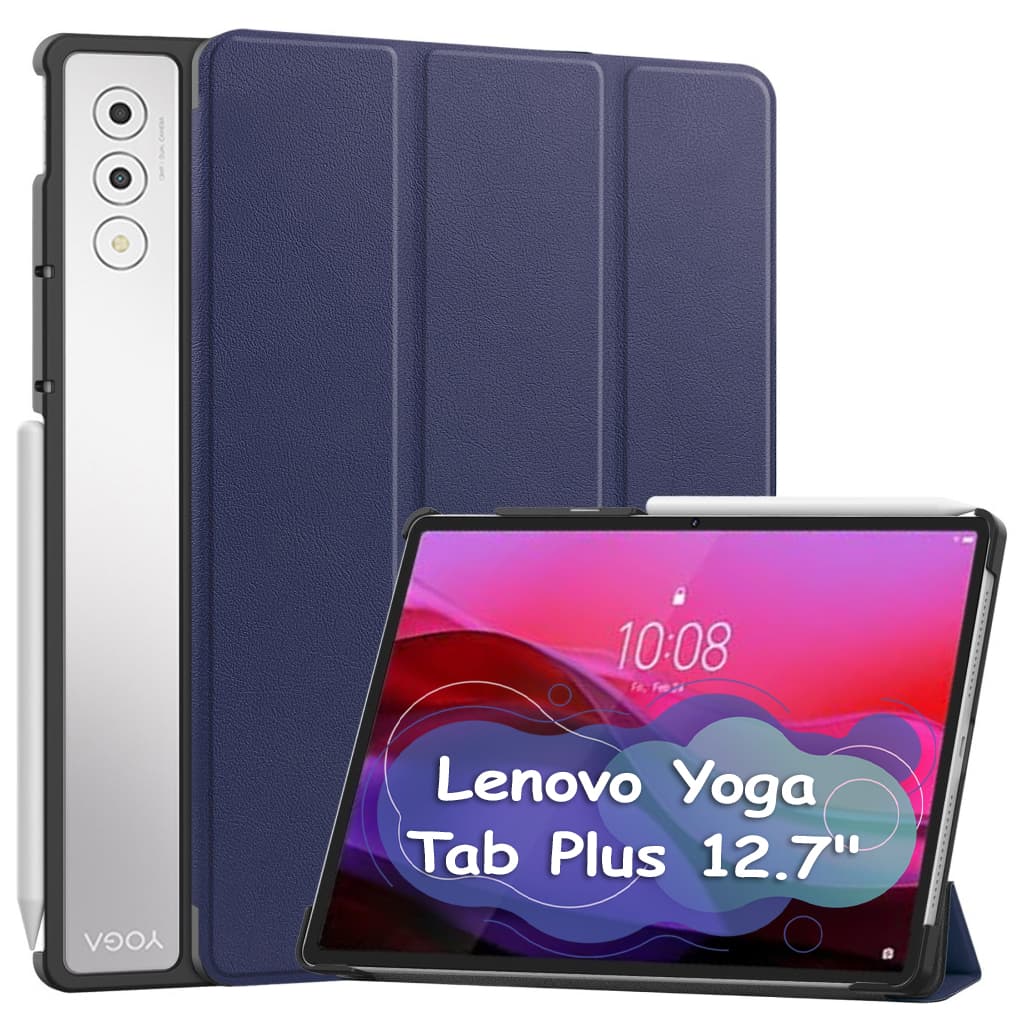 Чохол до планшета BeCover Smart Case Lenovo Yoga Tab Plus 12.7" Deep Blue (713430)
