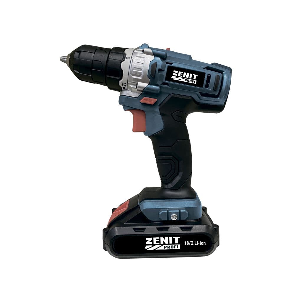 Шуруповерт Зеніт "ПРОФІ" ЗША-18/2 Li (850855)