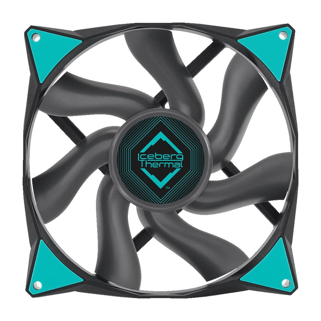 Кулер до корпусу Iceberg Group IceGALE 140mm Gray (ICEGALE14-B0A)