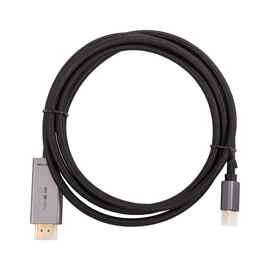 Кабель мультимедійний miniDisplayPort M to HDMI M 1.0m Cabletime (CA914593)