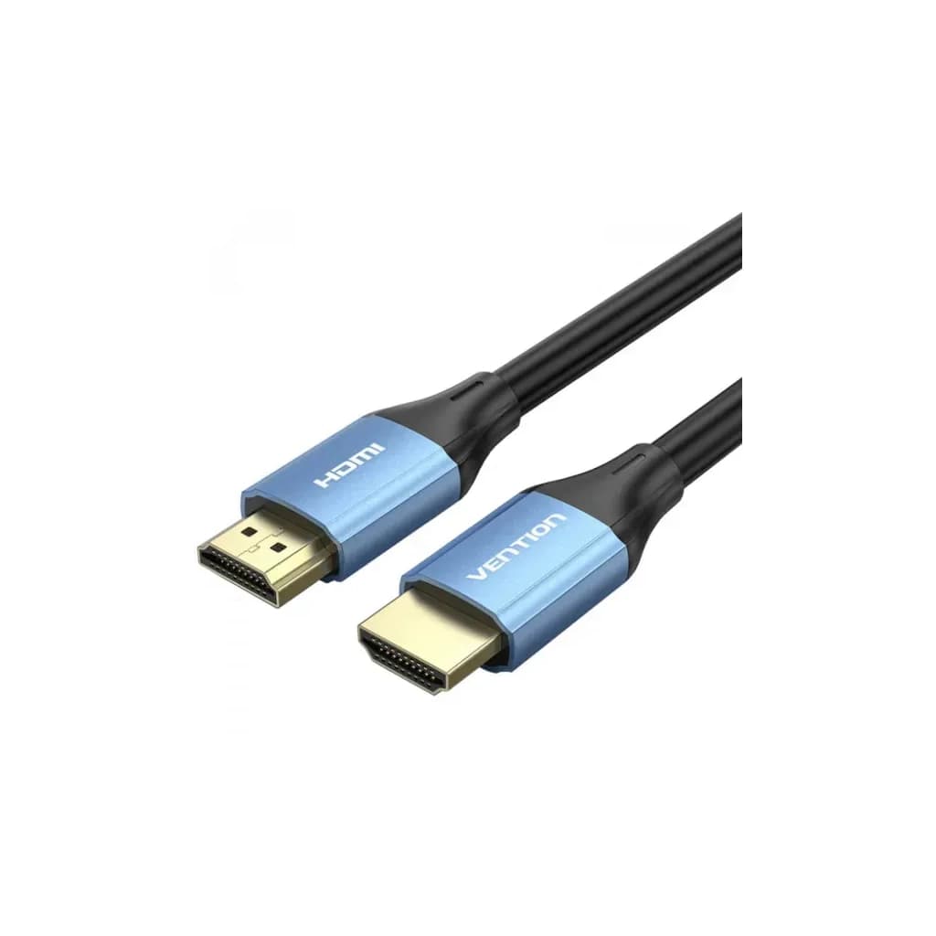 Кабель мультимедійний HDMI M to HDMI M 2.0m 4K aluminum alloy blue VENTION (ALHSH)