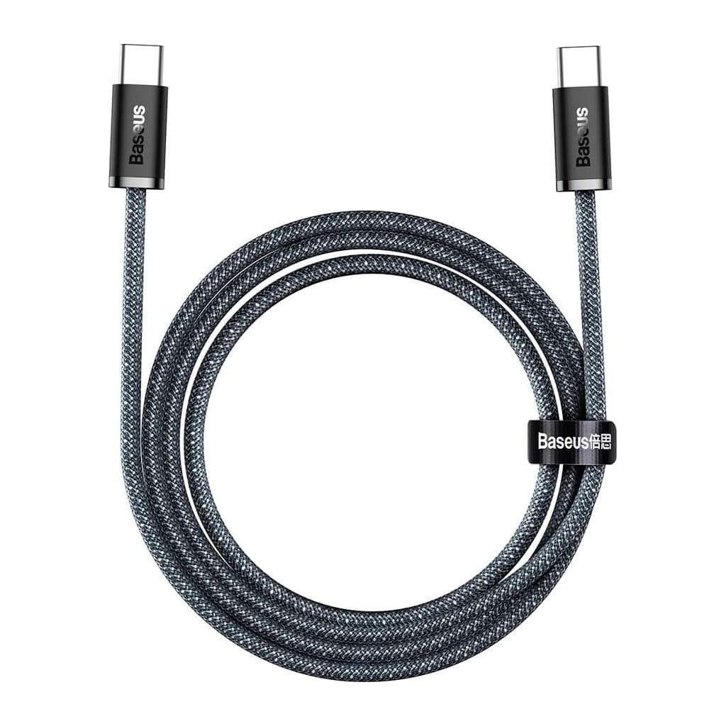 Дата кабель USB-C to USB-C 2.0m 100W slate gray Baseus (CALD000316)