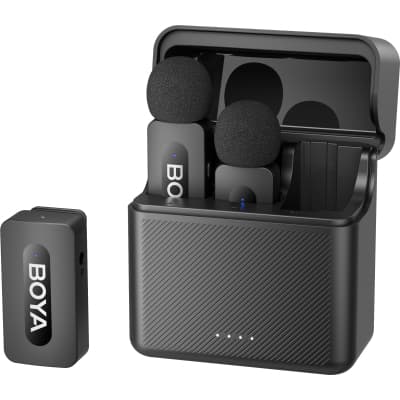 Мікрофон BOYA BY-V35 TRS for camera Black