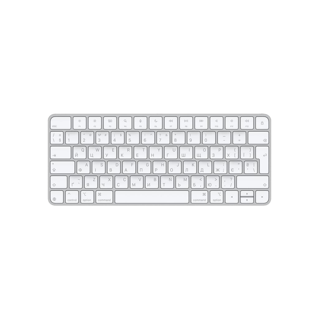 Клавіатура Apple Magic Keyboard Bluetooth/USB-C UA White (MXCL3UA/A)