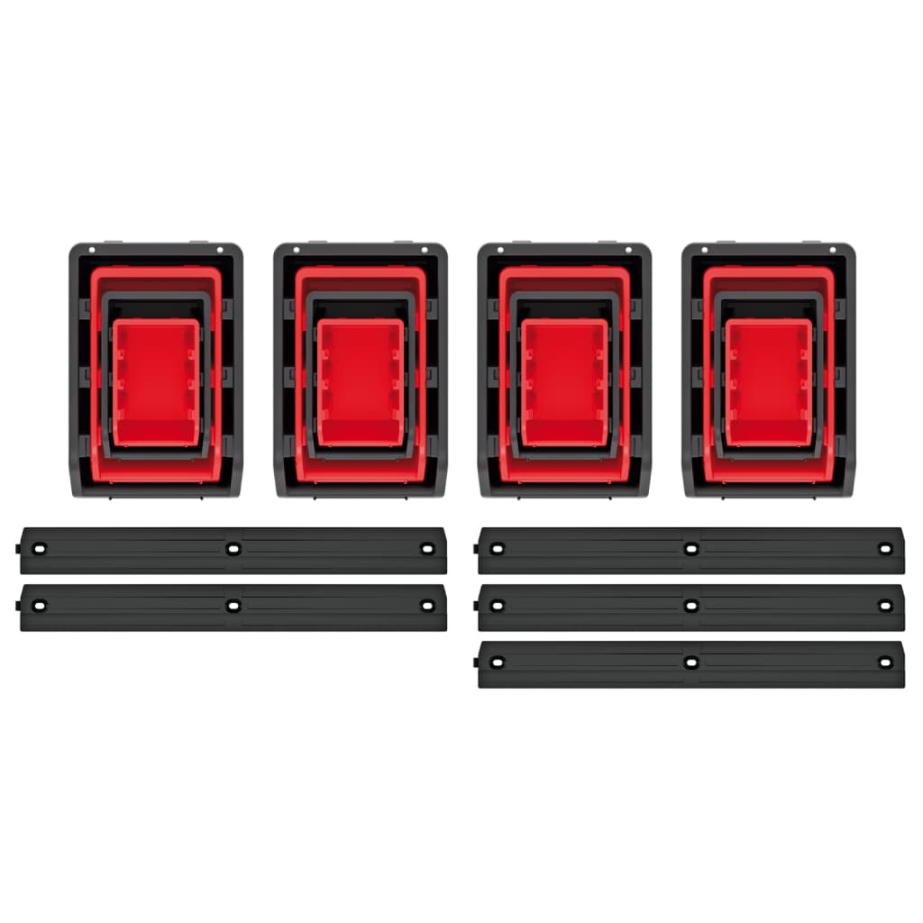 Ящик для інструментів Kistenberg набір ємностей з підвісною штангою, 580*235*130, KST16 (KST16)