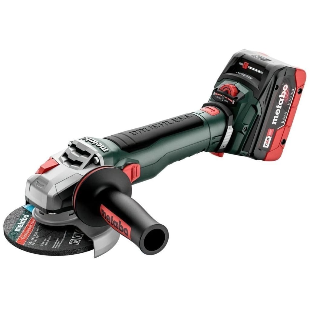 Шліфувальна машина Metabo Шліфмашина кутова акумуляторна Metabo WVB 18 LT BL 11-125 Quick 125мм (613057660)