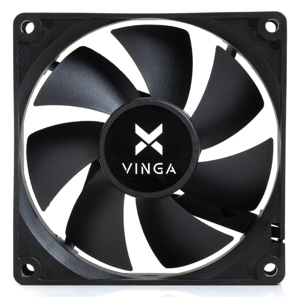 Кулер до корпусу Vinga 9225 PWM 4pin ОЕМ