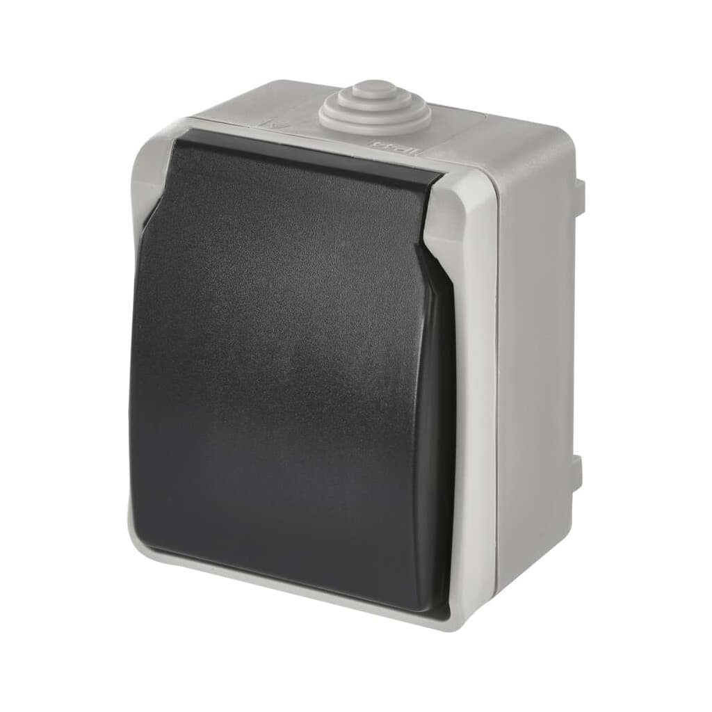 Розетка EMOS 16A 250V IP44 одинарна (A1396)