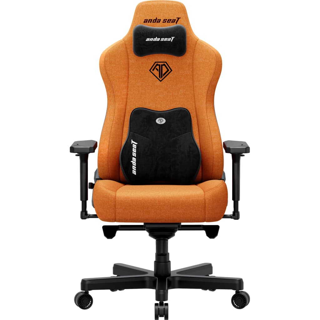 Крісло ігрове Anda Seat Kaiser 3E Fabric XL Orange (AD23YC-XL-09-O-CF-O01)