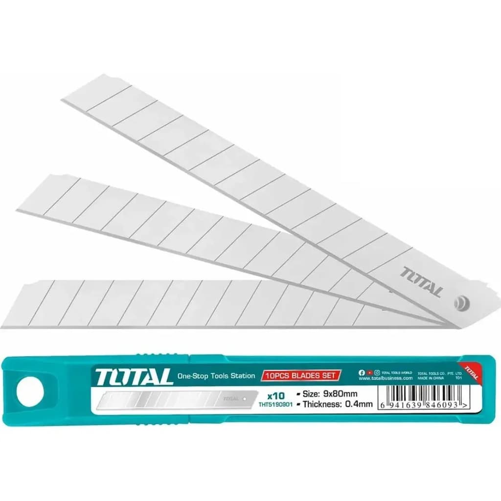 Лезо Total THT5190901 леза для ножів 9мм,10шт. (THT5190901)
