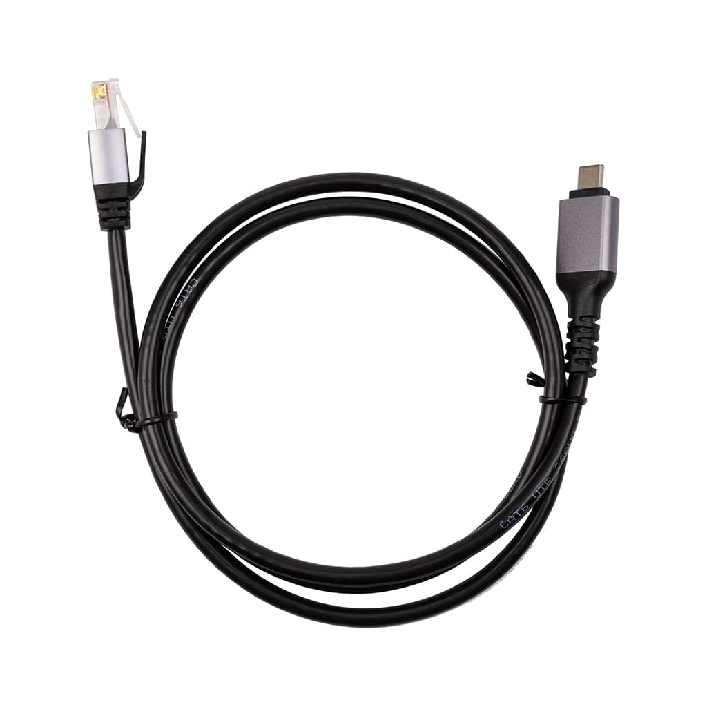 Дата кабель USB-C to RJ45 Ethernet 1.0m PowerPlant (CA914913)