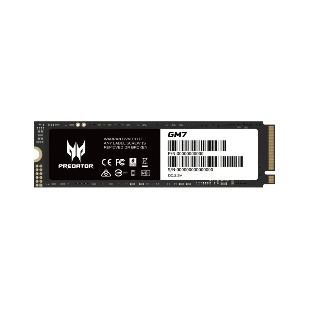 Накопичувач SSD M.2 2280 512GB GM7 Acer Predator (BL.9BWWR.117)