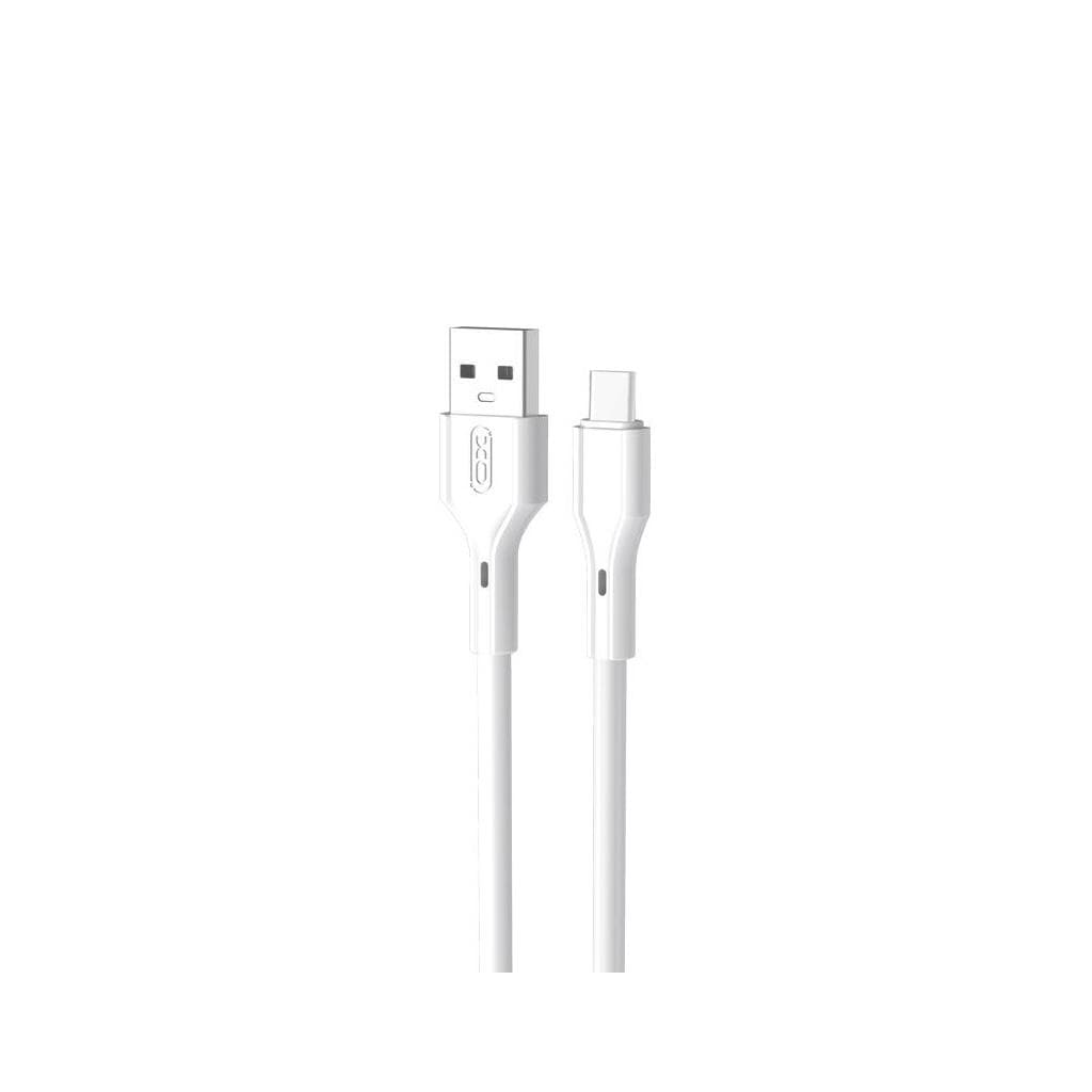 Дата кабель USB 2.0 AM to USB-C 1.0m 2.4A XO (CB-23UC)