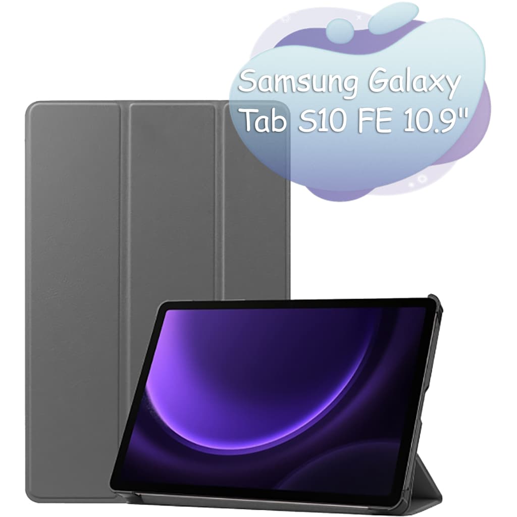Чохол до планшета BeCover Smart Case Samsung Galaxy Tab S10 FE (SM-X520/SM-X526) 10.9" Gray (713277)