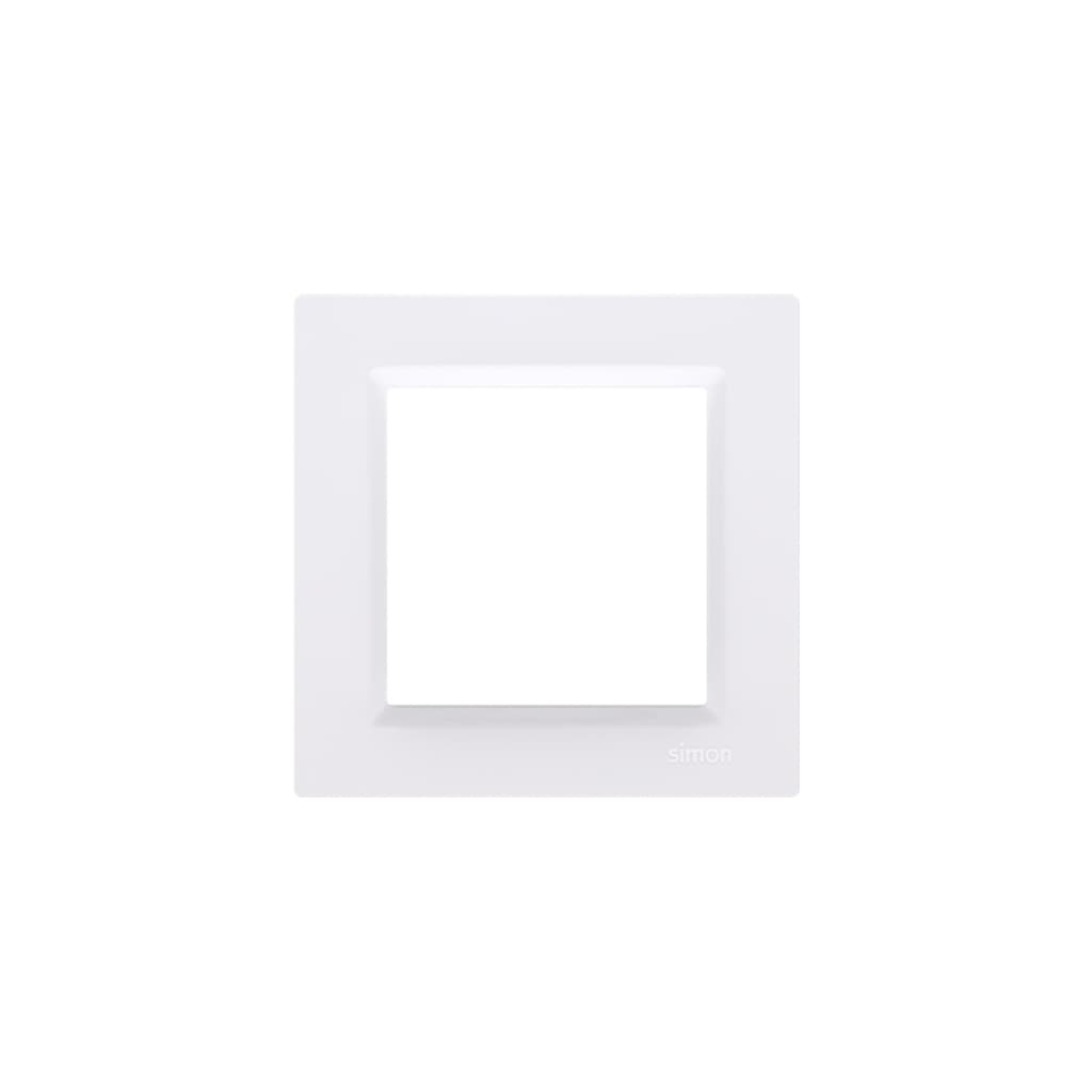Рамка Simon 1x, біла (CR1/11)