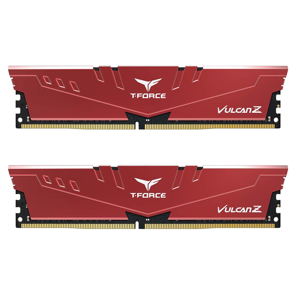 Модуль пам'яті для комп'ютера DDR4 32GB (2x16GB) 3200 MHz Vulcan Z RED Team (TLZRD432G3200C16FDC01)